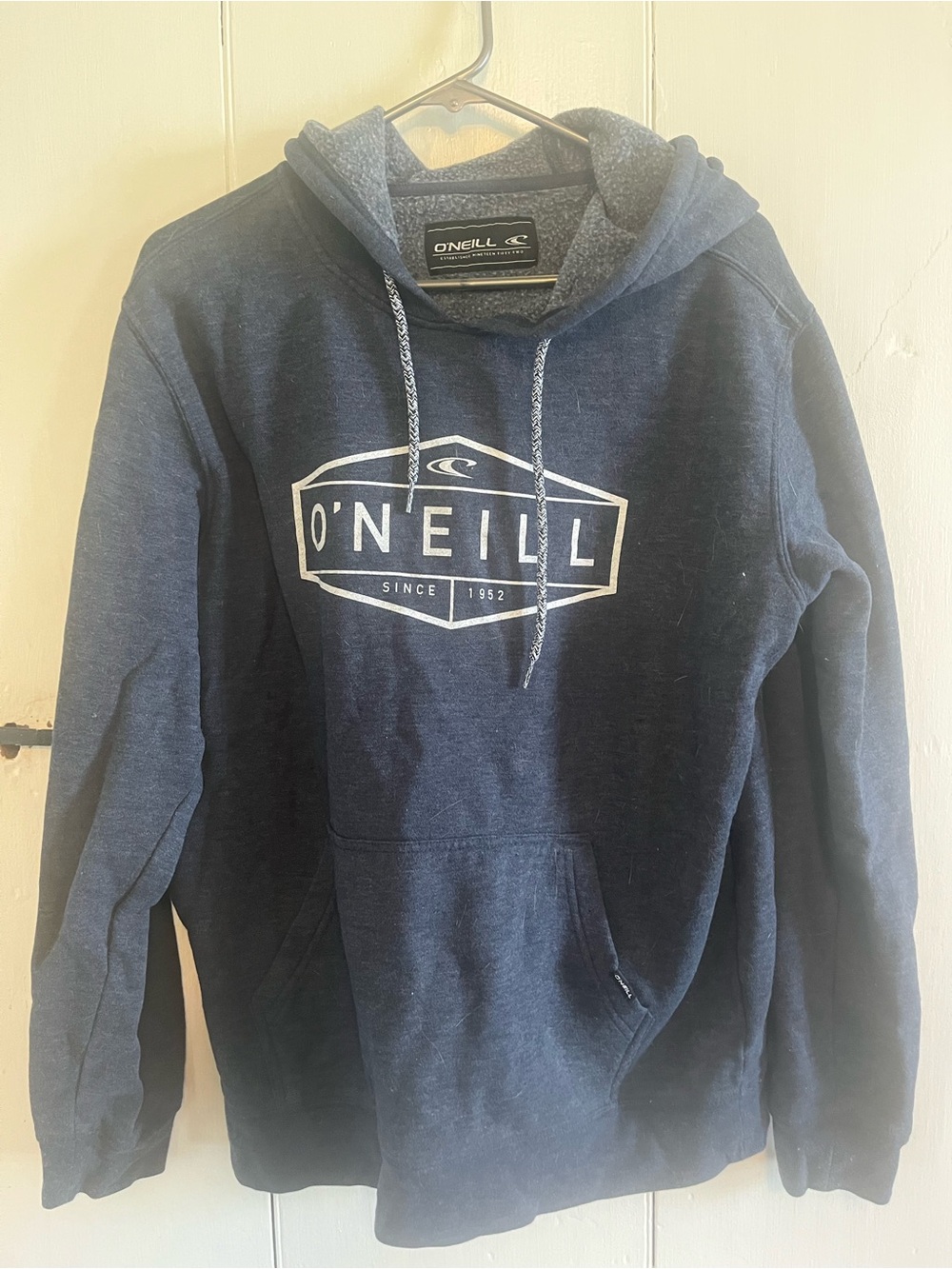 O'Neill Men's Dark Blue Logo Pullover Hoodie